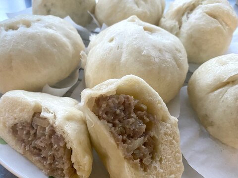 551の豚まんを目指して!HBで手作り肉まん☆